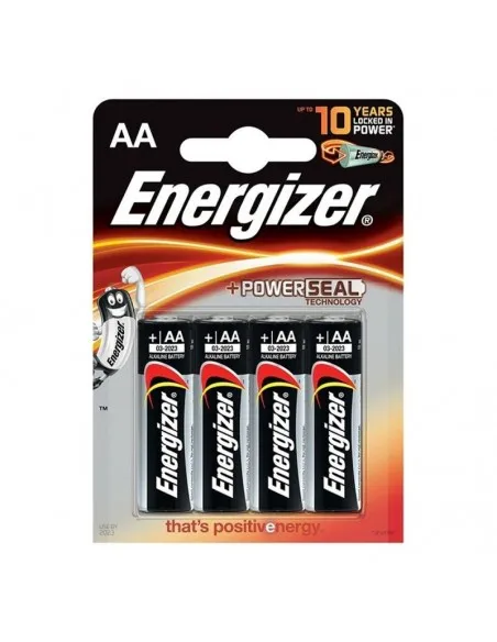 Energizer Alkaline Power Pila Alcalina Aa Lr6 Blister*4