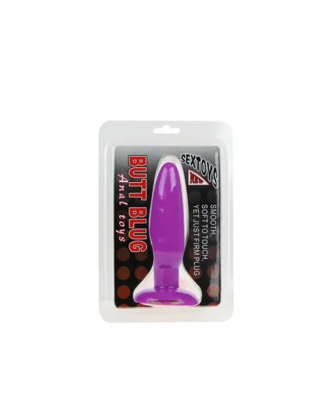 Plug Anal Pequeño Lila 15Cm