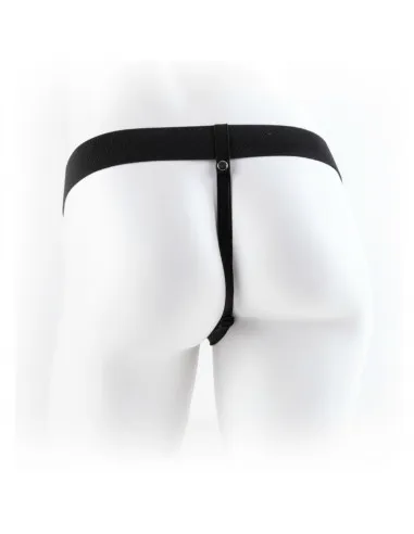 Fetish Fantasy Series 9" Hollow Strap-On With Balls 22.9Cm Natural