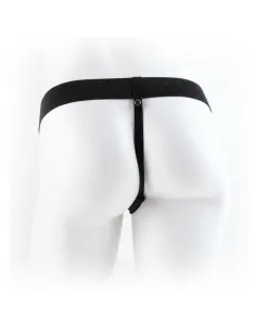 Fetish Fantasy Series 11" Arnes Vibrador Con Testiculos Hueco Man 27.9 Cm Natural