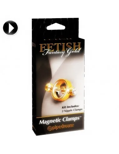 Fetish Fantasy Gold Pinzas Para Pezones