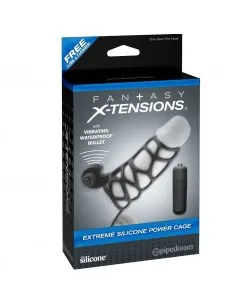 Funda Para El Pene De Silicona Con Vibrador 2