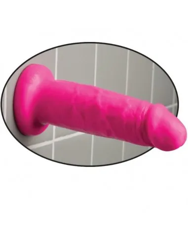 Dillio Dildo Con Ventosa Chub 15.2 Cm Rosa