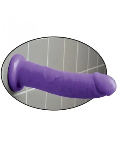 Dillio Dildo Con Ventosa 20.32 Cm Lila