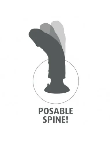 Dildo Vibrador King Cock Con Testiculos 25.5 Cm Color Carne