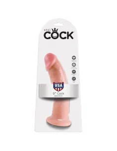 King Cock 9" Pene Natural 22.9 Cm 2