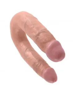 King Cock Dildo Doble Penetración 13.9 Cm Natural 2