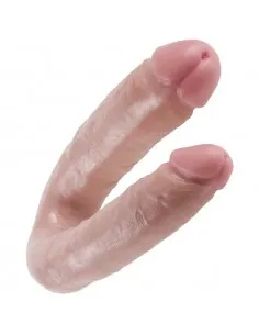King Cock Dildo Doble Penetración 17.8 Cm Natural 2