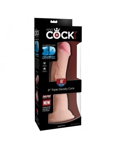 Kingcock Dildo Triple Densidad 21.6 Cm