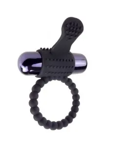 Fantasy C-Ring Anillo Vibrador De Silicona Negro