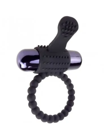 Fantasy C-Ring Anillo Vibrador De Silicona Negro