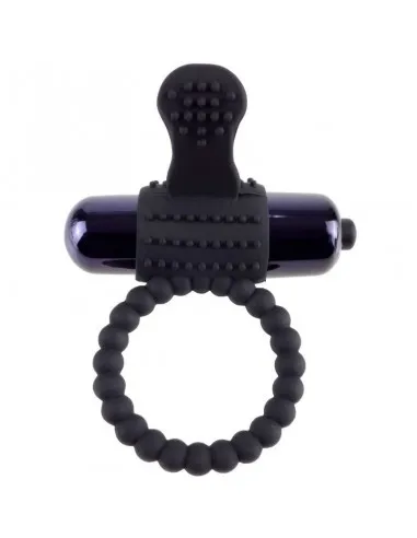 Fantasy C-Ring Anillo Vibrador De Silicona Negro