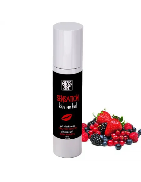Eros Sensattion Lubricante Natural Frutos Rojos 50Ml