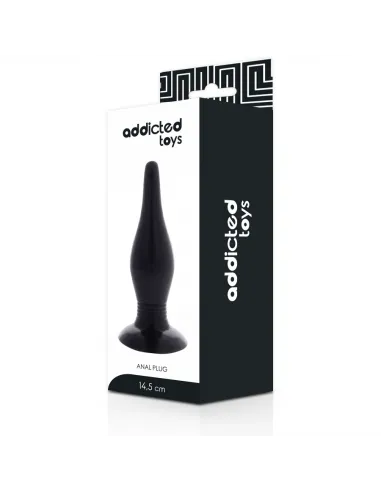 Addicted Toys Anal Plug 14.5Cm Black