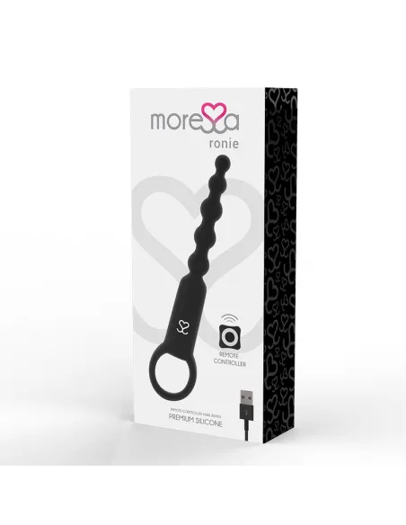 Moressa Ronie Control Remoto Placer Anal Negro