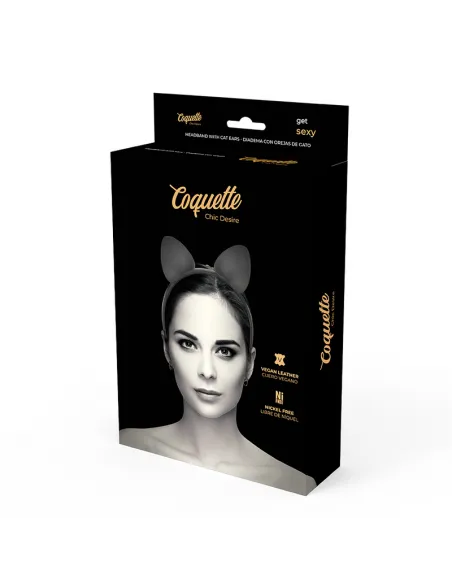 Coquette Chic Desire Diadema Con Orejas De Gato