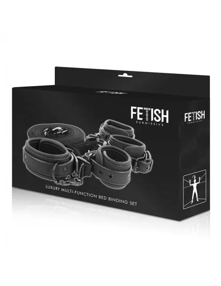 Fetish Submissive  Set De Esposas Y Ataduras