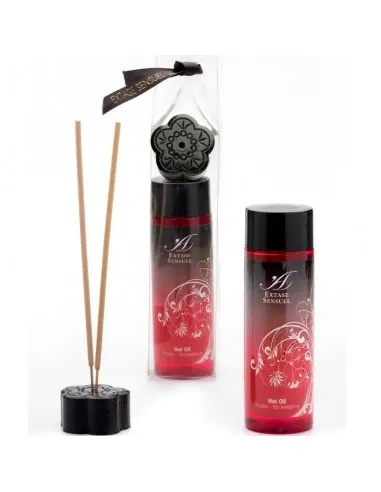 Extase Sensuel Aceite Estimulante Fresa E.Calor 100Ml