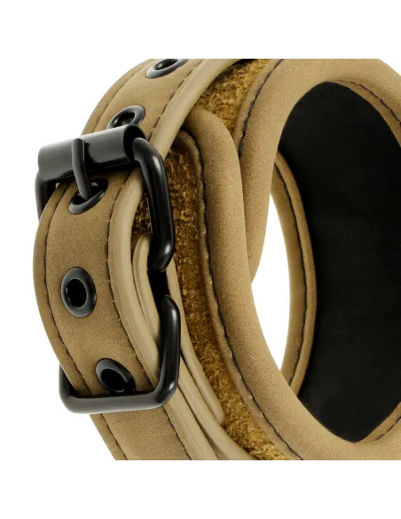 Fetish Submissive Origen Esposas Cuero Vegano