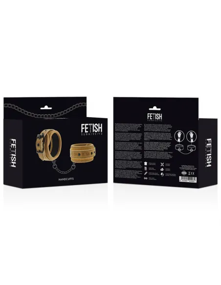 Fetish Submissive Origen Esposas Cuero Vegano