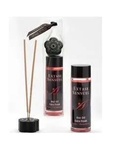 Extase Sensuel Aceite De Masaje Efecto Extra Fresh Fresa 100Ml 2