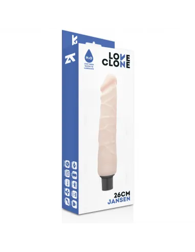 Loveclone Jansen Self Lubrication Vibrador 26Cm