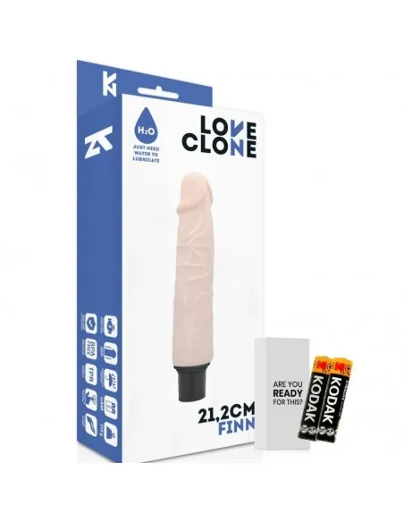 Loveclone Finn Self Lubrication Vibrador  21.2Cm