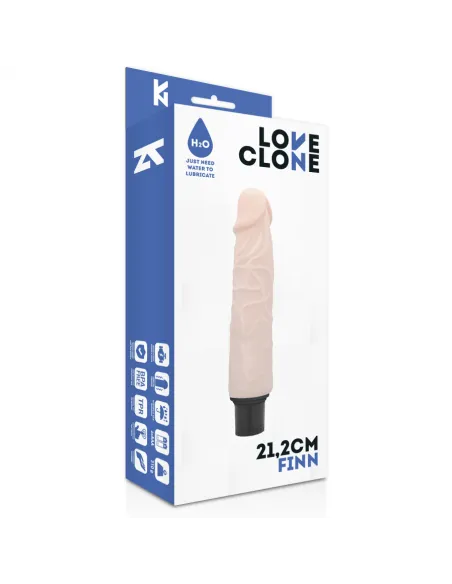 Loveclone Finn Self Lubrication Vibrador  21.2Cm