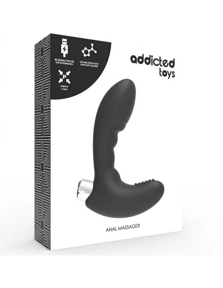 Addicted Toys Vibrador Prostático Recargable Negro