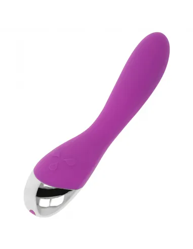 Ohmama Vibrador 6 Modos Y 6 Velocidades Lila 20.5 Cm