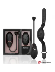 AnneS Desire Huevo Control Remoto Tecnología Watchme Negro