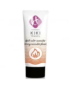 Kikí Travel Gel Deslizante Sabor A Cannabis Efecto Calor Intenso 50Ml