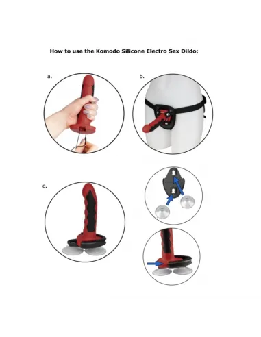Electrastim Fusion Komodo Dildo Silicona