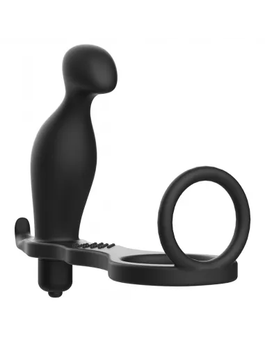Addicted Toys  Plug Anal Con Anillo Silicona Negro