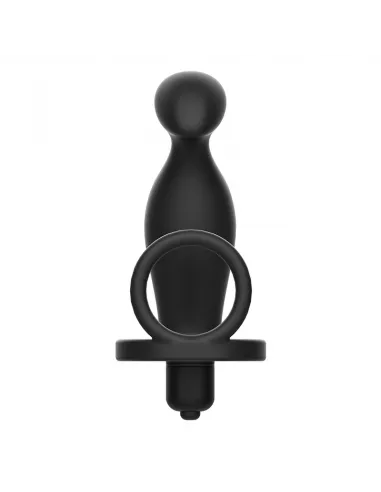 Addicted Toys  Plug Anal Con Anillo Silicona Negro
