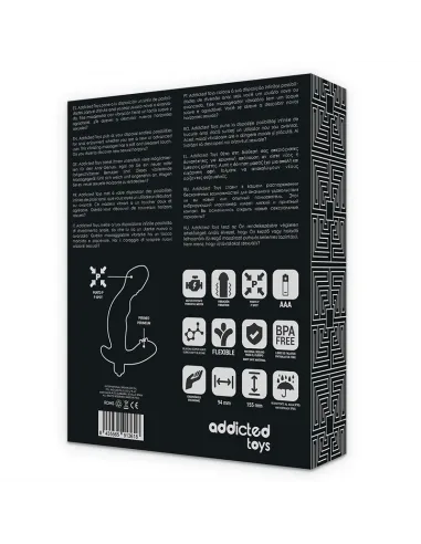 Addicted Toys Estimulador Anal Prostata Realistic Silicona P-Spot Vibe