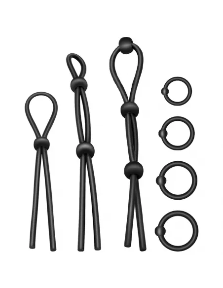 Addicted Toys Kit De 7 Anillas Silicona Flexible