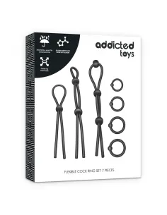 Addicted Toys Kit De 7 Anillas Silicona Flexible 2
