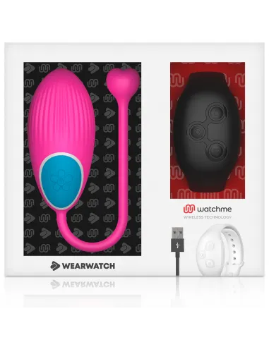 Wearwatch Huevo Control Remoto Technology Watchme Fucsia / Azabache