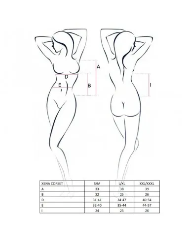 Passion Woman Xena Corset Talla S/M