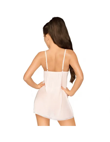 Penthouse Casual Seduction Babydoll Blanco L/Xl