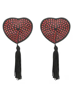 Coquette Chic Desire Cubre Pezones Rojo / Negro 2