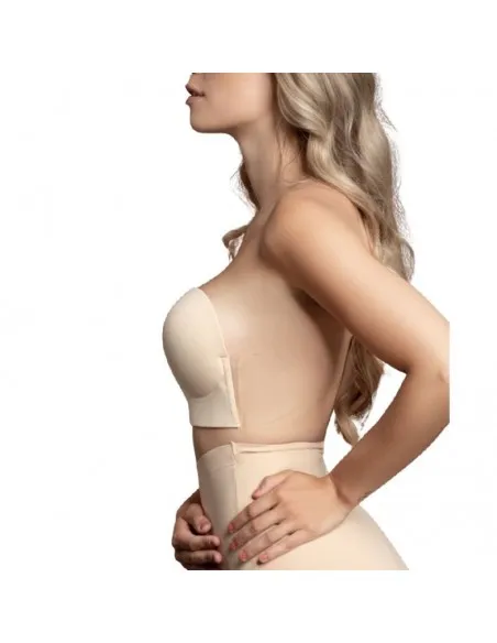 Bye Bra Sujetador Sin Asas En U Natural Talla D