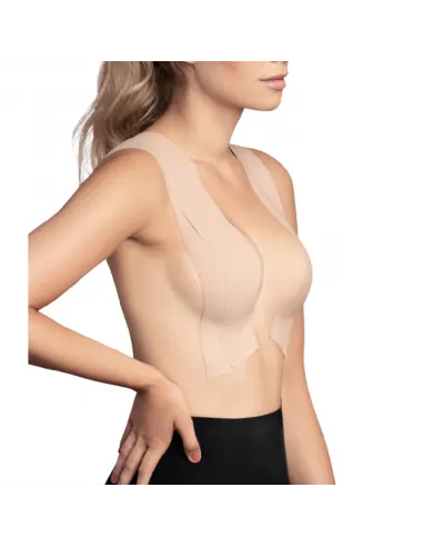 Bye Bra Body Cinta 5M X 6.5 Cm + 3 Pares De Pezoneras Natural