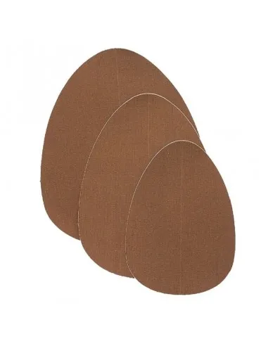 Bye Bra Breast Lift Pads + 3 Pares Pezoneras Marron Oscuro Talla F-H