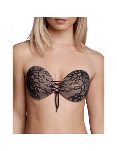 Bye Bra Sujetador Adhesivo Con Entrelazado Y Bordados Talla A