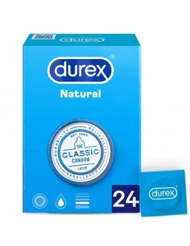 Durex Natural Plus 24 Unidades