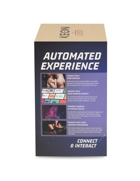 KIIROO - KEON MASTURBADOR INTERACTIVO (FEEL STROKER NO INCLUIDO)