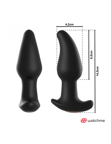 Anbiguo Plug Anal Vibrador Con Rotacion De Perlas Control Remoto Amadeus