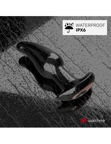 Anbiguo Plug Anal Vibrador Con Rotacion De Perlas Control Remoto Amadeus